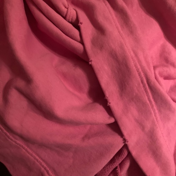 Free People Yellow and Pink Ombre fleece cover-up/jacket - Picture 8 of 12